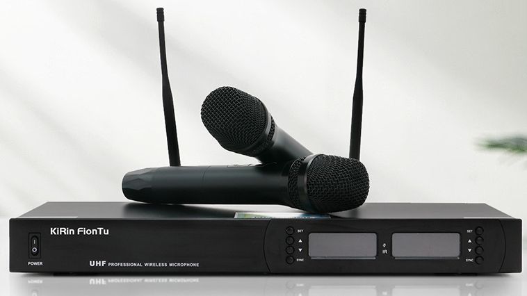 麒麟方圖T2-WH201無線一拖二手持麥克風