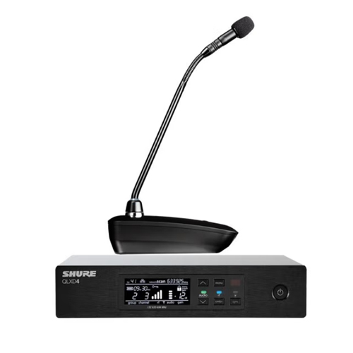 舒爾 SHURE QLXD4CN ULXD8 MX415 單通道無線會議話筒
