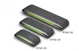 Poly 繽特力sync20、40、60M全向麥克風