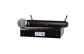 舒爾 SHURE BLX24/B58 單通道無線手持話筒