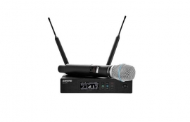舒爾SHURE QLXD24/B58單通道無(wú)線(xiàn)手持話(huà)筒