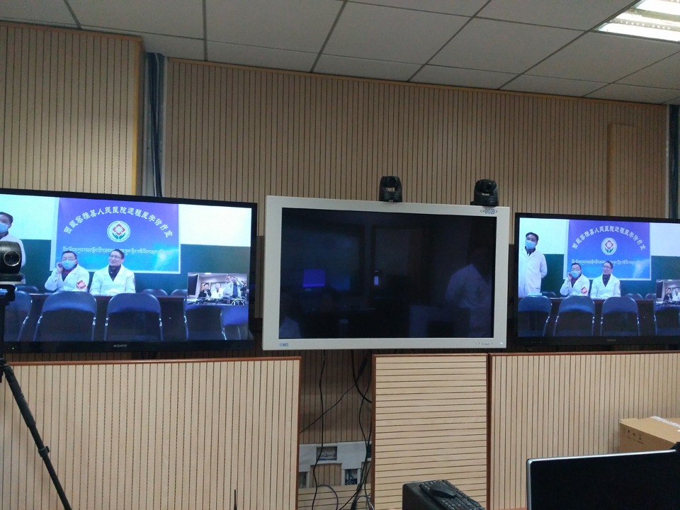 上海某三甲醫(yī)院遠程醫(yī)療會診項目部署完成