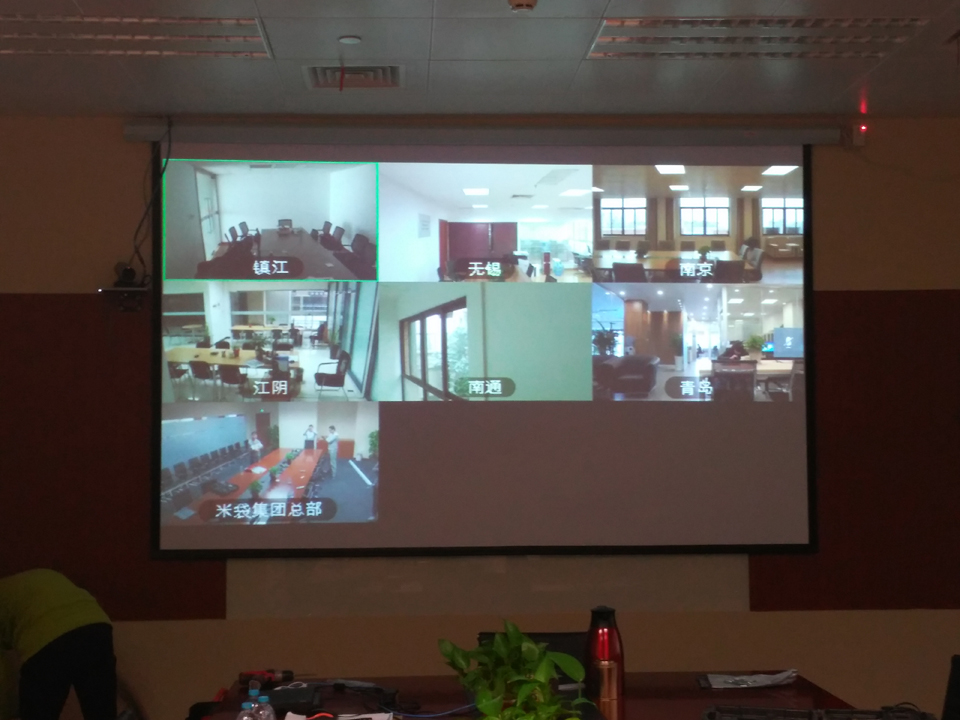 上海某汽車金融公司全國遠程視頻會議項目部署